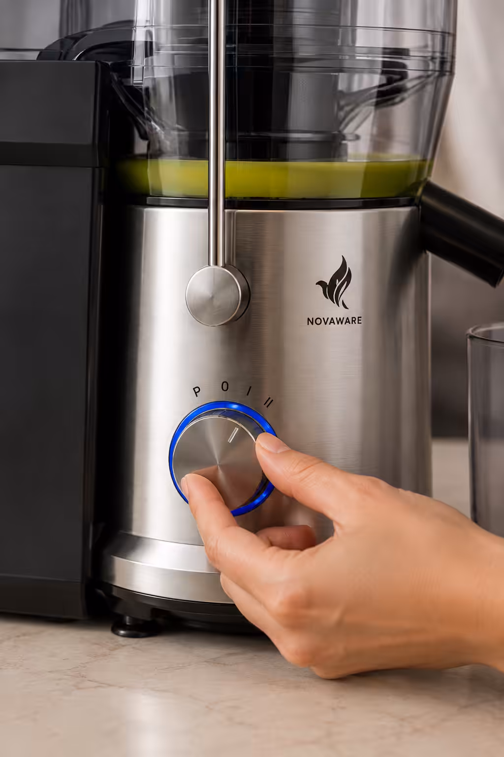 Sapcentrifuge met verschillende snelheden