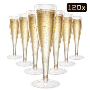 Plastic Champagneglazen