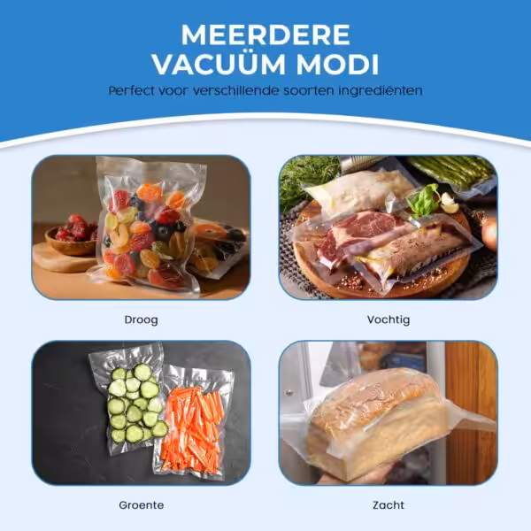 Vacumeermachine sealen diverse producten